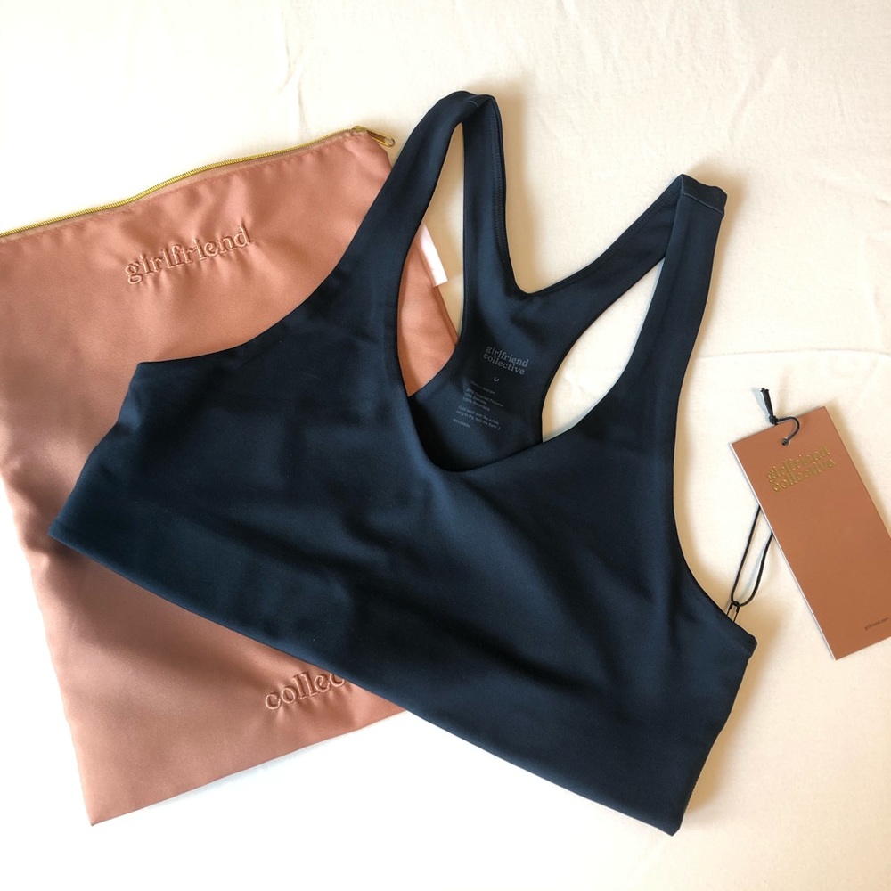 Girlfriend Collective Midnight FLOAT Lola Bra M